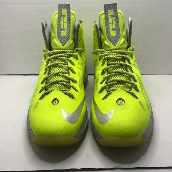 NIKE Other - Nike LeBron X (10) ‘Volt’ (541100-700) Size: 9